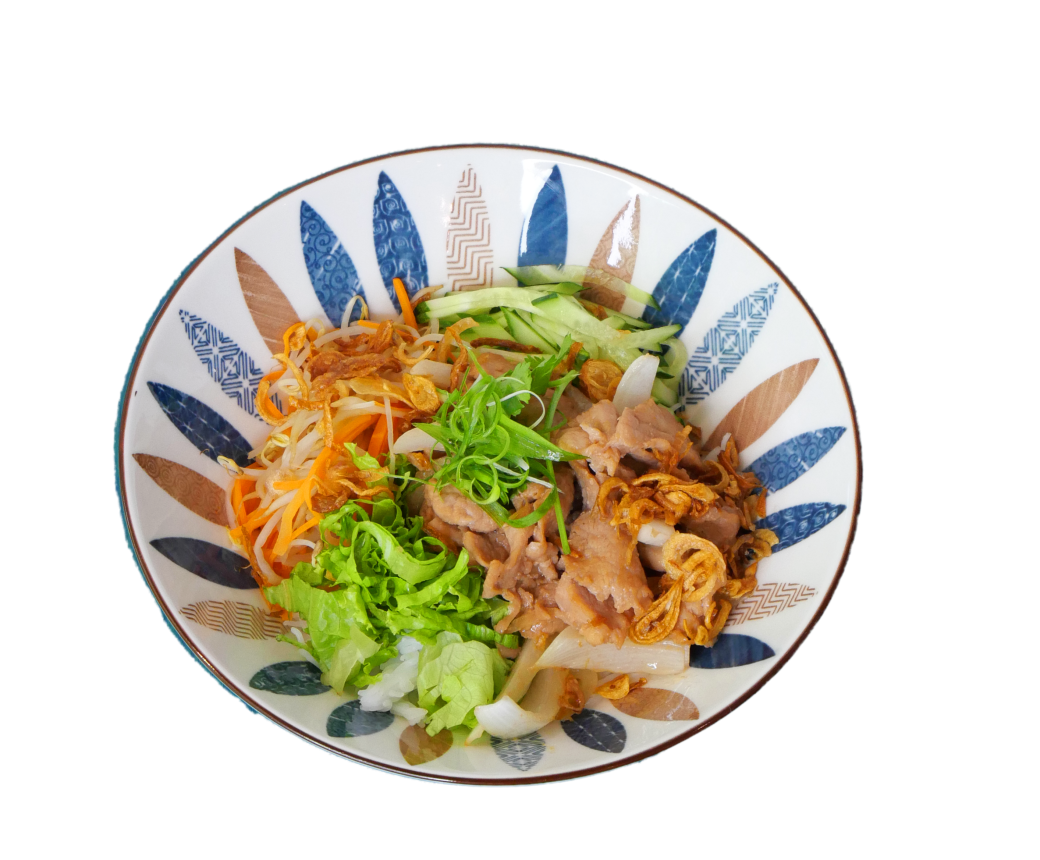 Bún thịt xào