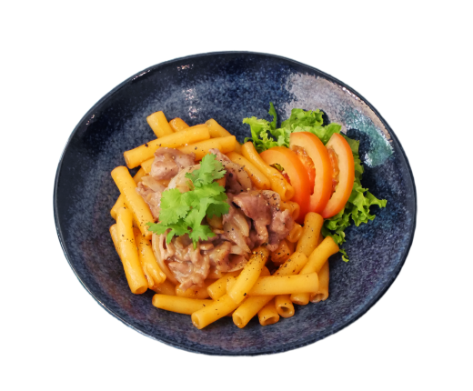 Nui xào bò