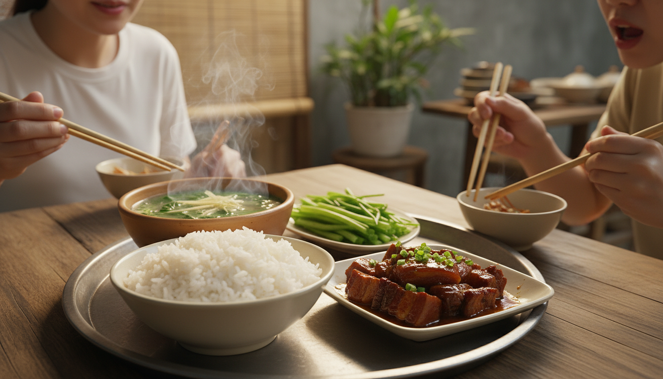 Cơm trưa Tân Phú