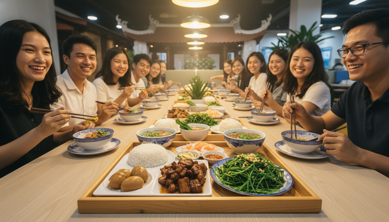 Cơm trưa Tân Phú