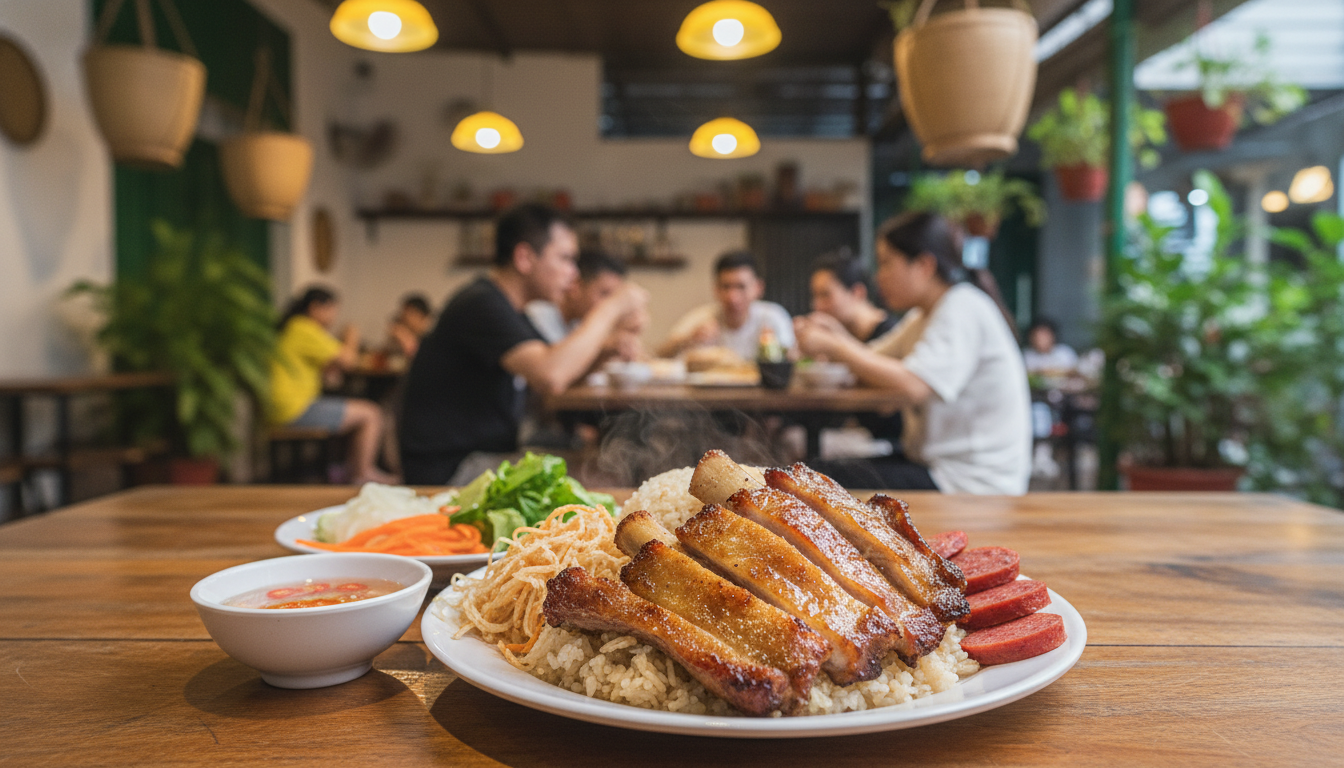 Cơm trưa Tân Phú