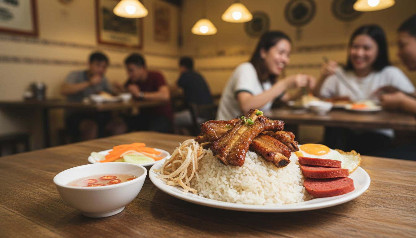 Cơm trưa Tân Phú