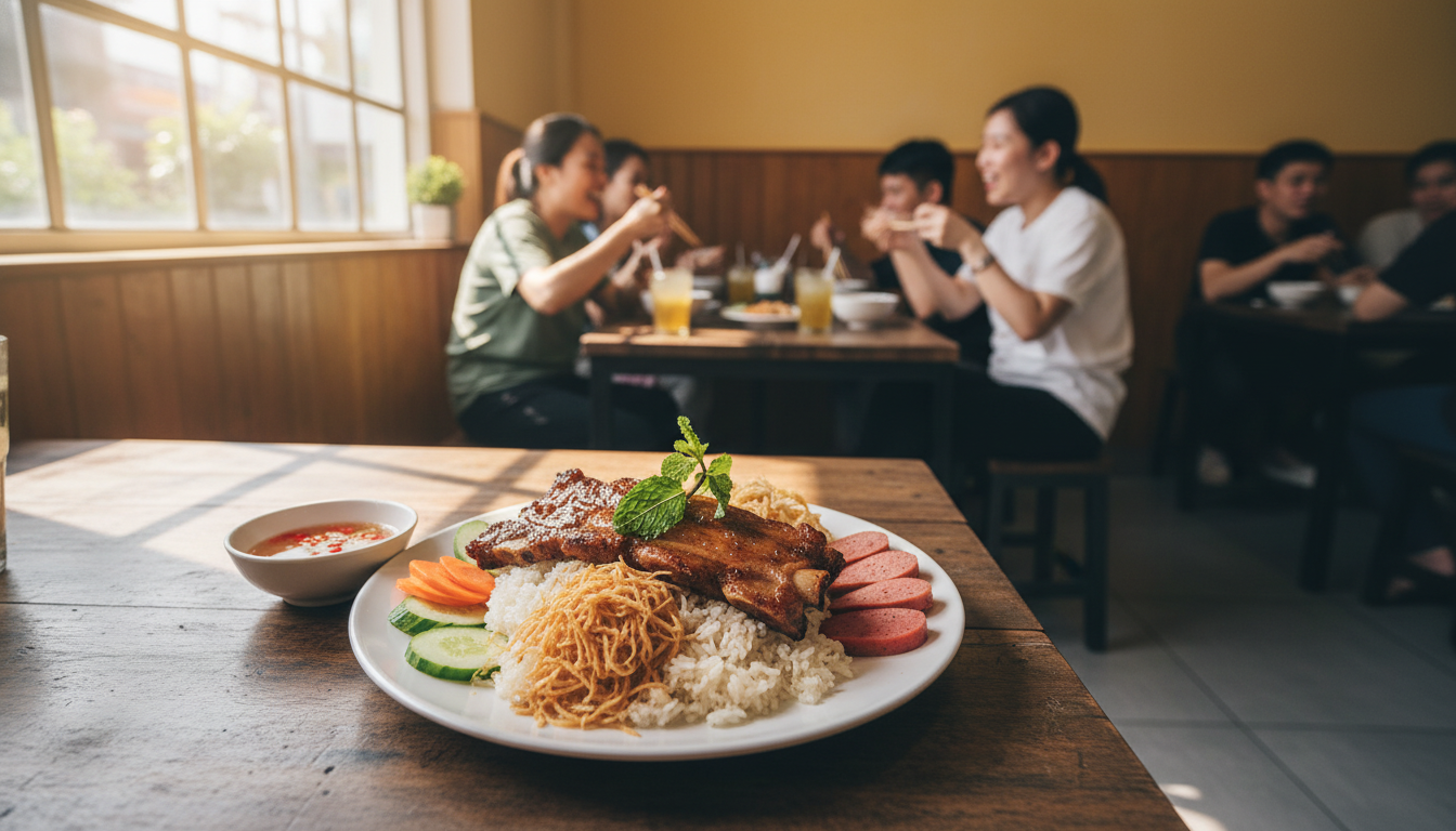 Cơm trưa Tân Phú
