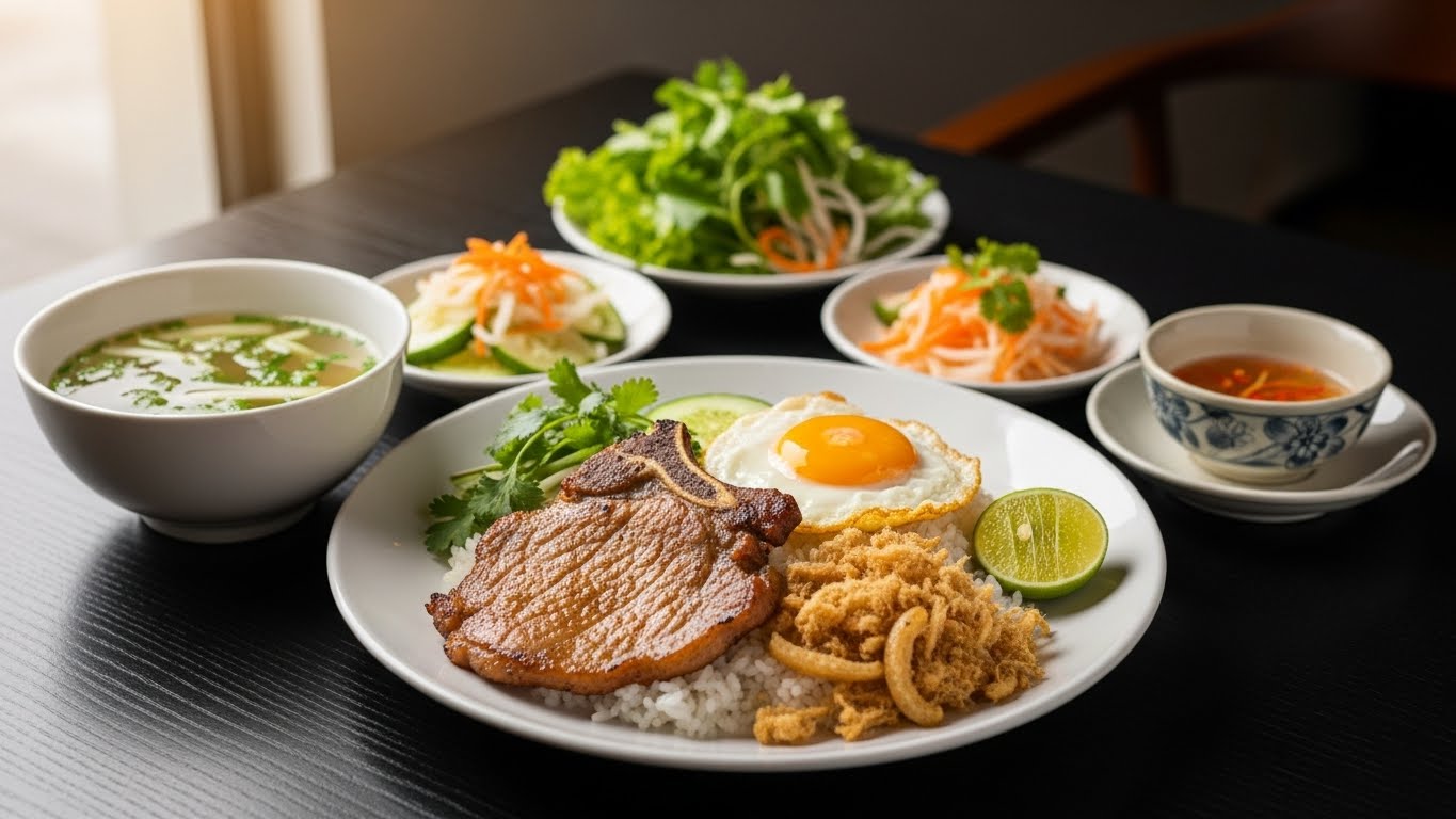 Cơm trưa Tân Phú