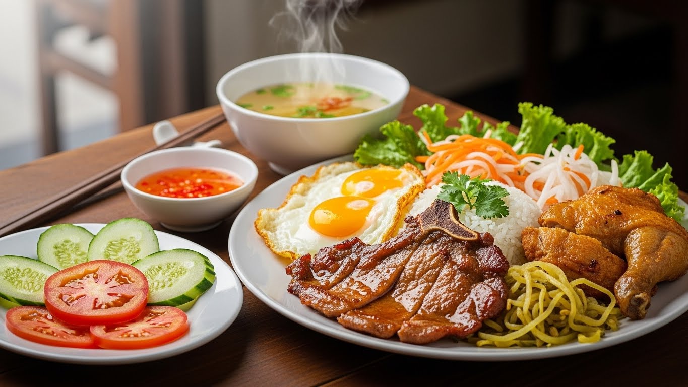 Cơm trưa Tân Phú